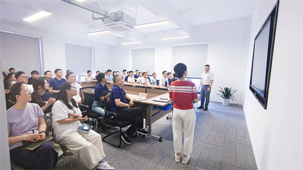 博可机械第三期项目启动会现场